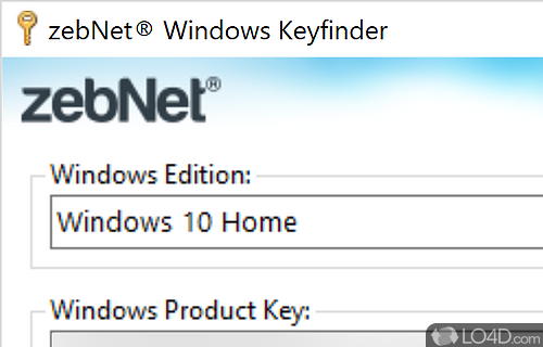 Windows Product Key Retriever Screenshot