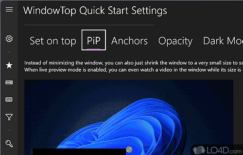 Adds an intuitive menu to a window’s title bar - Screenshot of WindowTop