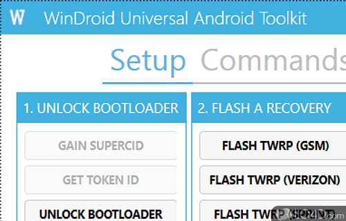 WinDroid Universal Android Toolkit Screenshot