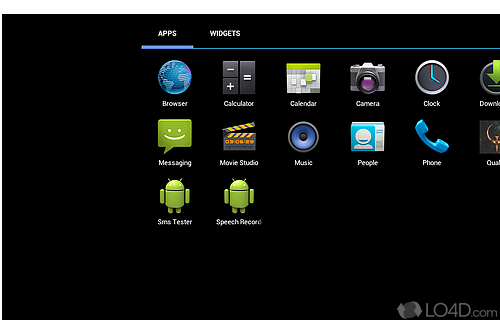 Android emulator - Screenshot of Windroy