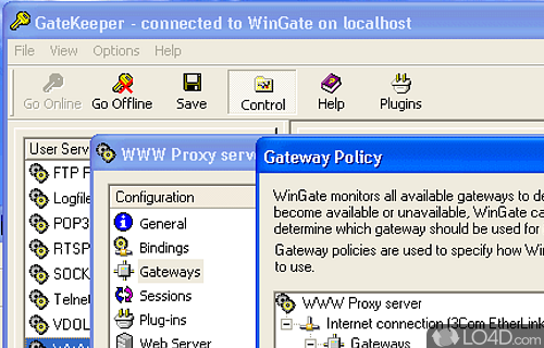 WinGate Screenshot