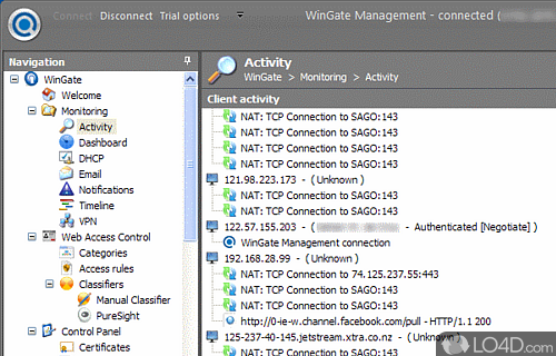 WinGate Screenshot