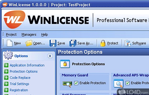 WinLicense Screenshot