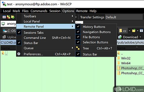 Tricky to use for beginners - Screenshot of WinSCP