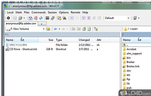 WinSCP Portable Screenshot