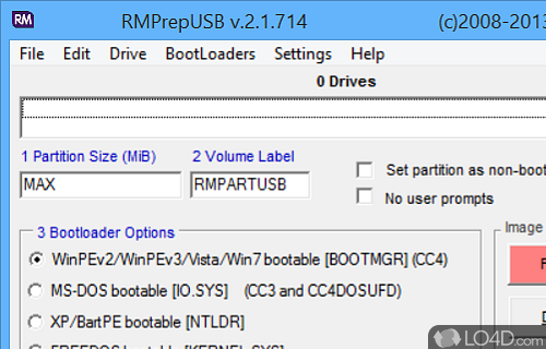 Create a multiboot USB to install Windows and other systems - Screenshot of WinSetupFromUSB