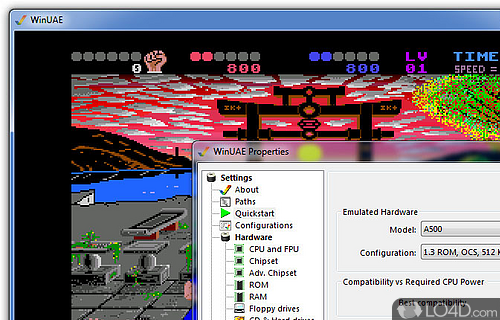 WinUAE Screenshot