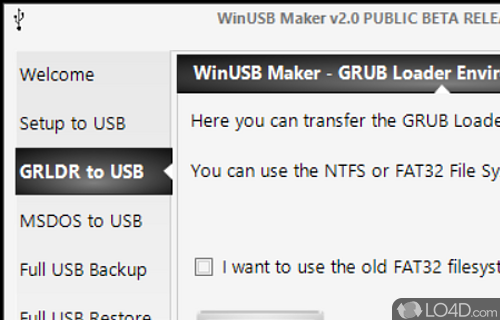 WinUSB Maker Screenshot