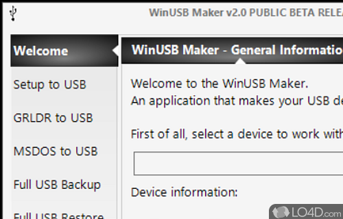 WinUSB Maker Screenshot