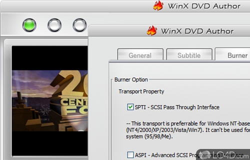 Easily convert and burn MKV - Screenshot of WinX DVD Author