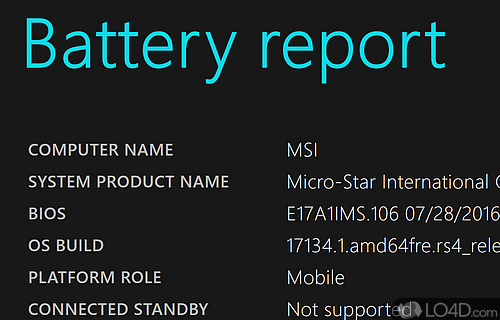 WiRE Battery Lifemeter Screenshot