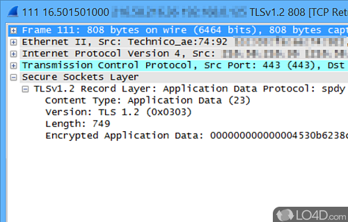 Analyze network traffic from Wireless, Ethernet, VLAN, and Bluetooth - Screenshot of Wireshark