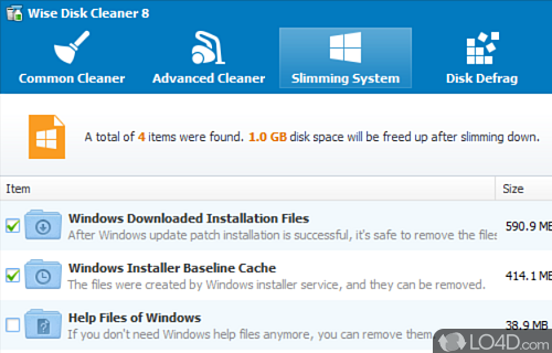 Wise Disk Cleaner Screenshot