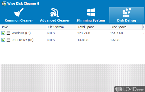 Search in every corner of your computer - Screenshot of Wise Disk Cleaner