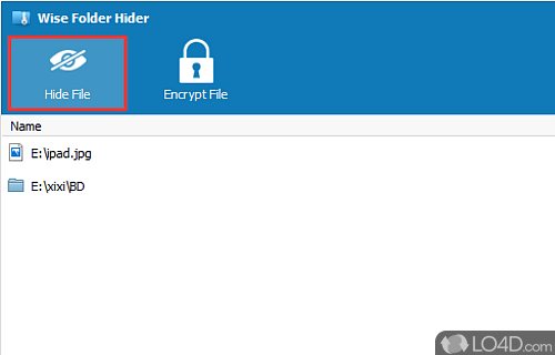 Wise Folder Hider Screenshot