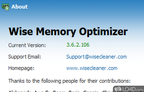 Wise Memory Optimizer 4.1.9.122 for mac download