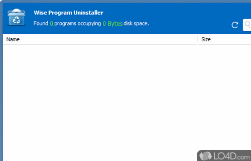 Different uninstallation modes - Screenshot of Wise Program Uninstaller