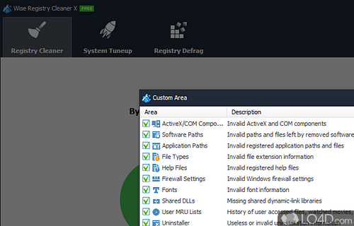 Wise Registry Cleaner Free screenshot