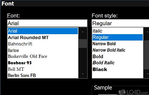 Dictionary and thesaurus combo - Screenshot of WordWeb