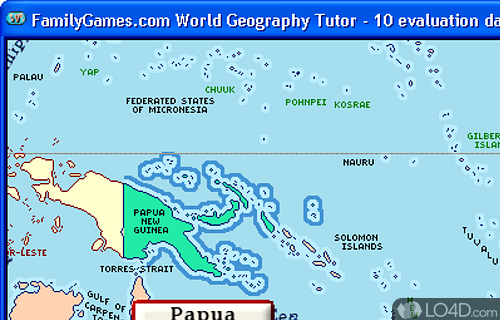 World Geography Tutor Screenshot