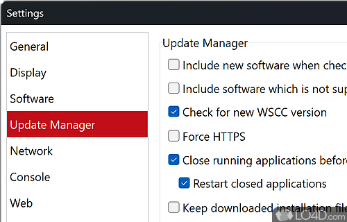 HTTP protocol - Screenshot of WSCC