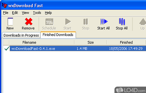 wxDownload Fast Screenshot