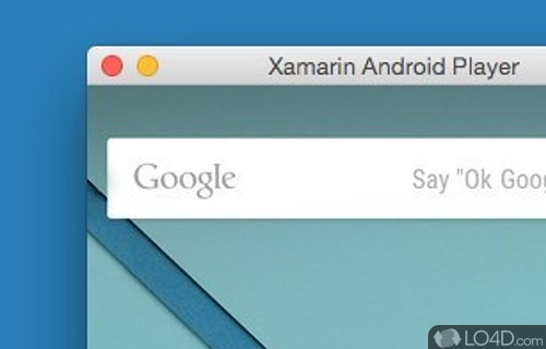Xamarin Android Player Screenshot
