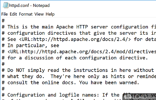 Easy to install Apache distribution containing MySQL, PHP and Perl - Screenshot of XAMPP