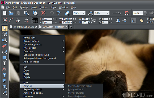 Xara Photo & Graphic Designer screenshot