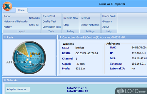 xirrus network inspector