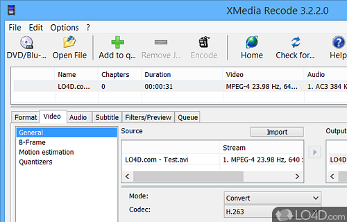 XMedia Recode Screenshot