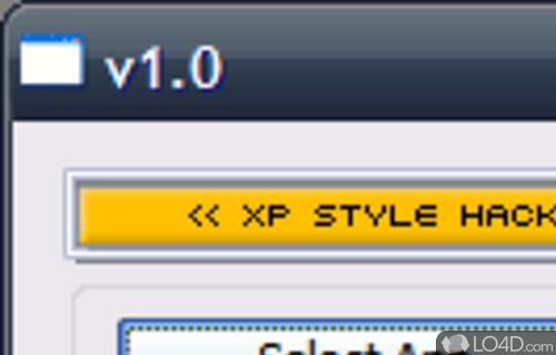 Screenshot of XP Style Hacker - With this app, activate the Windows visual styles for any apps, even does that do not recognize them
