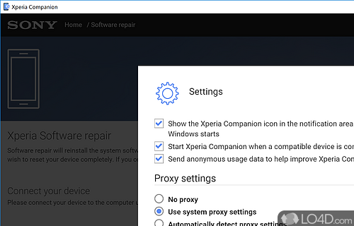 Xperia Companion Screenshot