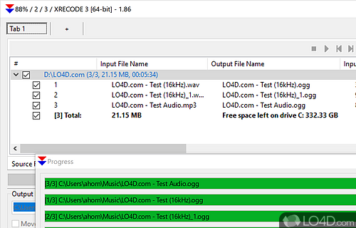XRecode is the easiest and fastest way to convert audio files in the most popular formats - Screenshot of xrecode III