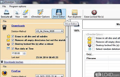 xShredder Screenshot