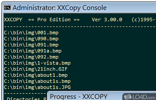 XXCOPY Screenshot