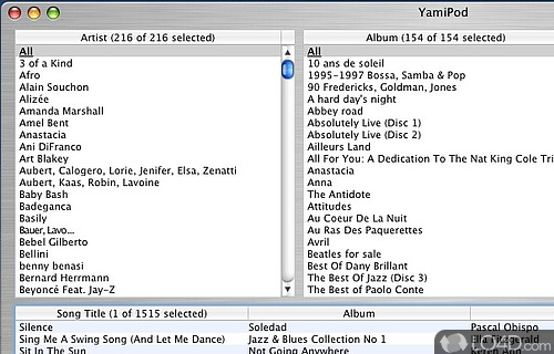 YamiPod for Windows Screenshot