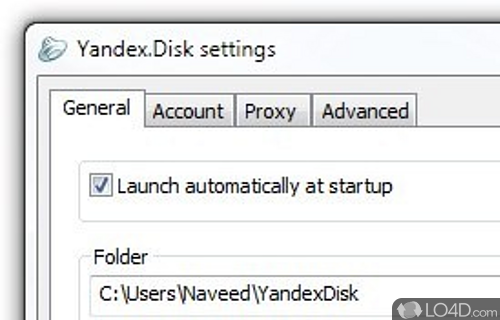 Yandex Disk Screenshot