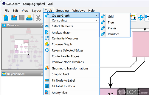YEd Graph Editor - Screenshot of yEd Graph Editor