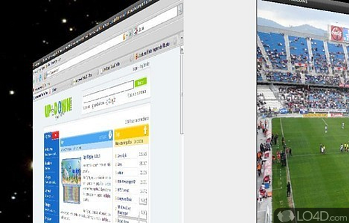 Screenshot of YODM 3D - Virtual desktop manager with cool 3D effect