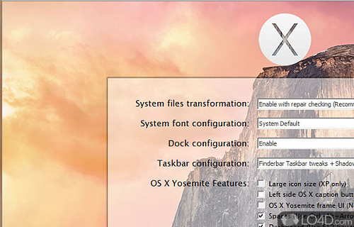 Screenshot of macOS Transformation Pack - Theme pack for Apple fans on Windows