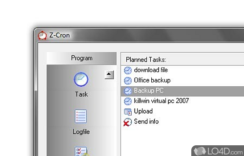 Screenshot of Z-DataDVD - Quick installation and clear-cut GUI