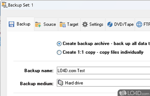 Z DBackup Screenshot