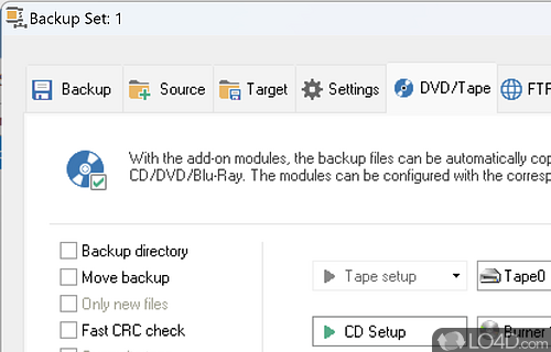 Z-DBackup screenshot