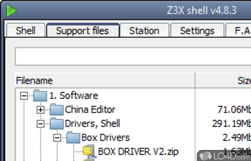 z3x shell Screenshot