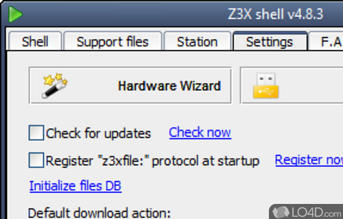 Lg - Screenshot of z3x shell