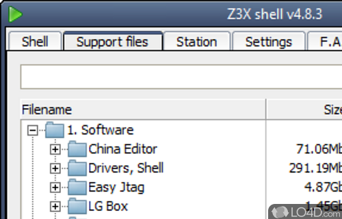 z3x shell Screenshot