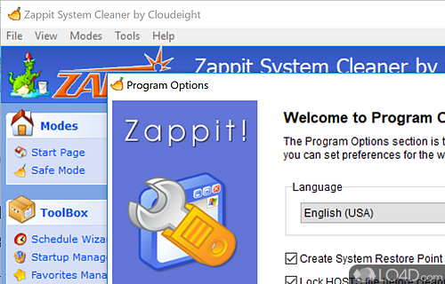 Zappit System Cleaner screenshot