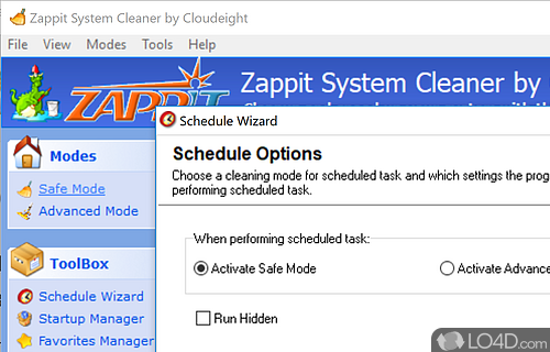 Zappit System Cleaner screenshot