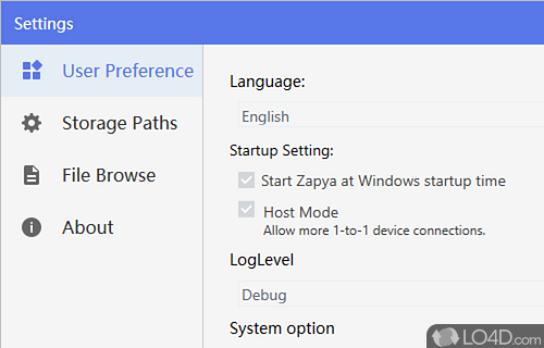 User-friendly Windows app that helps you transfer files between your devices without the need for cables - Screenshot of Zapya